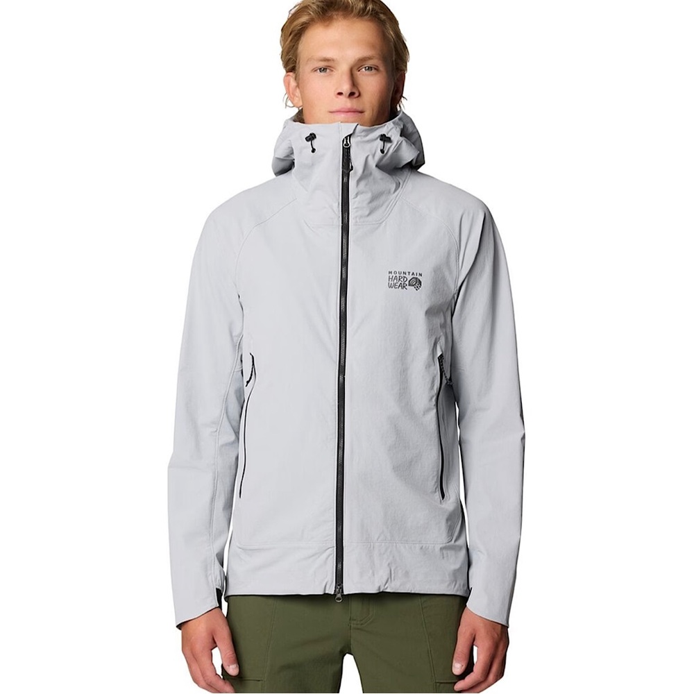 Mountain Hardware Chockstone Alpine LT Hooded Jacket, EUC, Size Med, Glacial